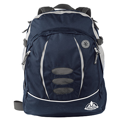 VAUDE APACHE NOTEBOOK-RUCKSACK SCHUL-DAYPACK BLAU NEU