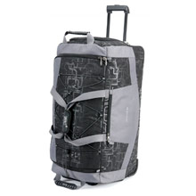 GELERT Adventure 100L Transit Bag (black maze/grey)