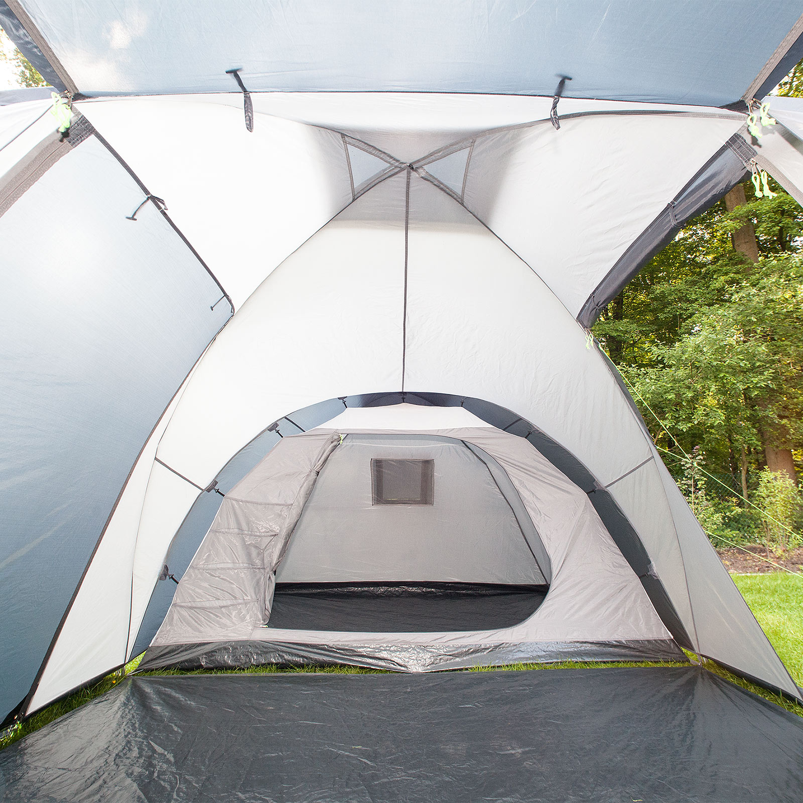 Skandika Bergen 4 Person MAN Dome Igloo Tent 3000mm Column Camping Blue