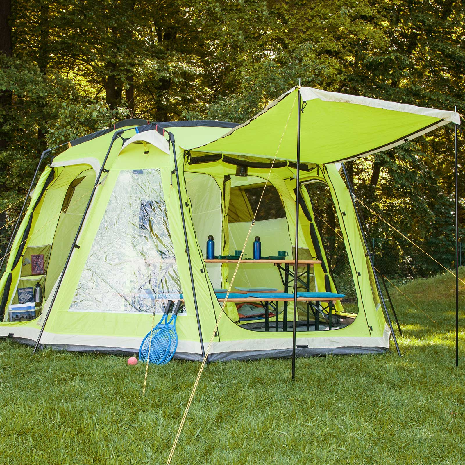 skandika Copenhagen 6 Person/Man Family Dome Tent Sewnin Groundsheet