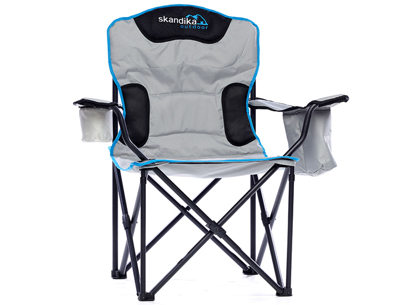 skandika Camping Chair Deluxe Portable Foldable Insulated Cup Holder