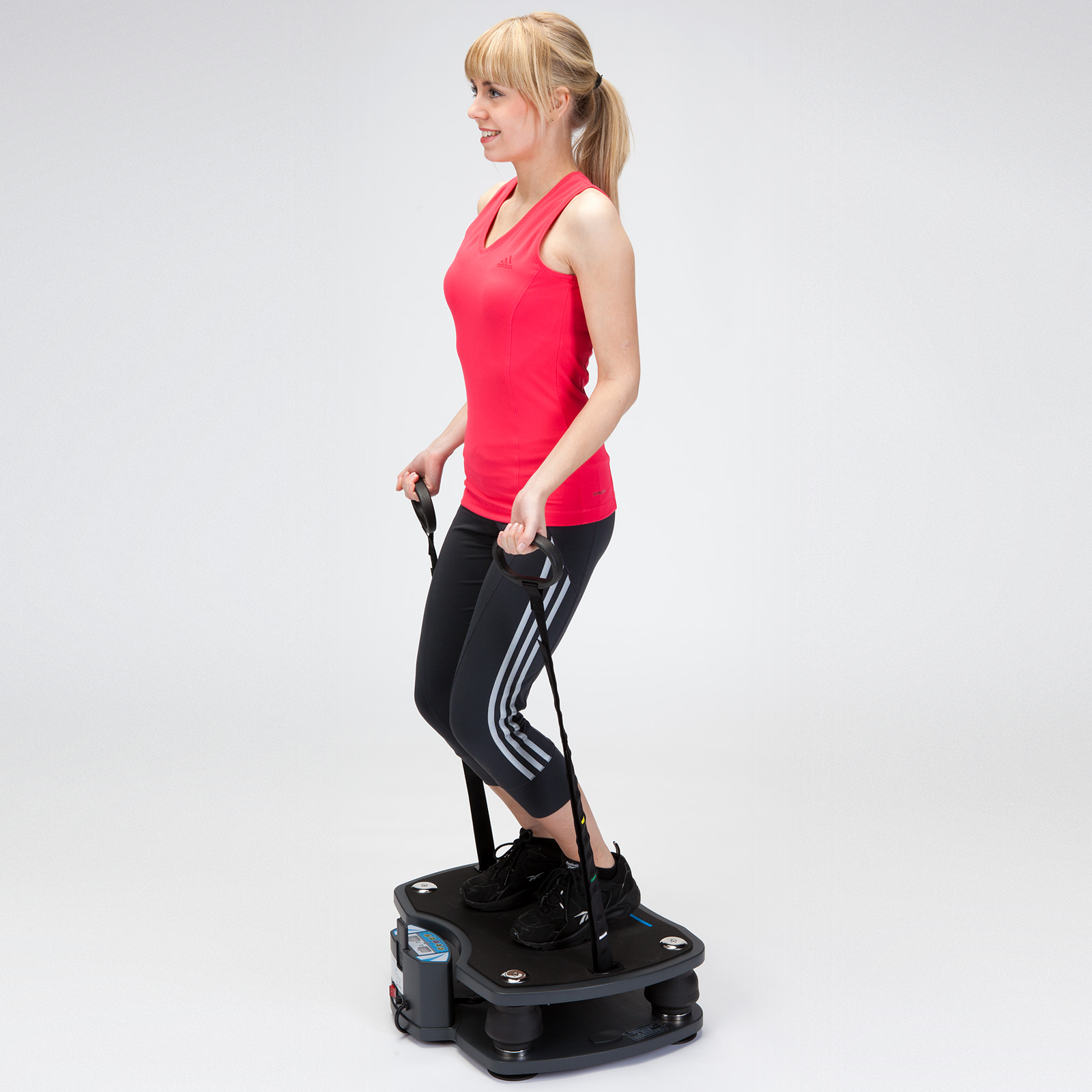 Pedana Vibrante Skandika Home Vibration Plate - Allenamento 3D, Max 120kg, Con Telecomando