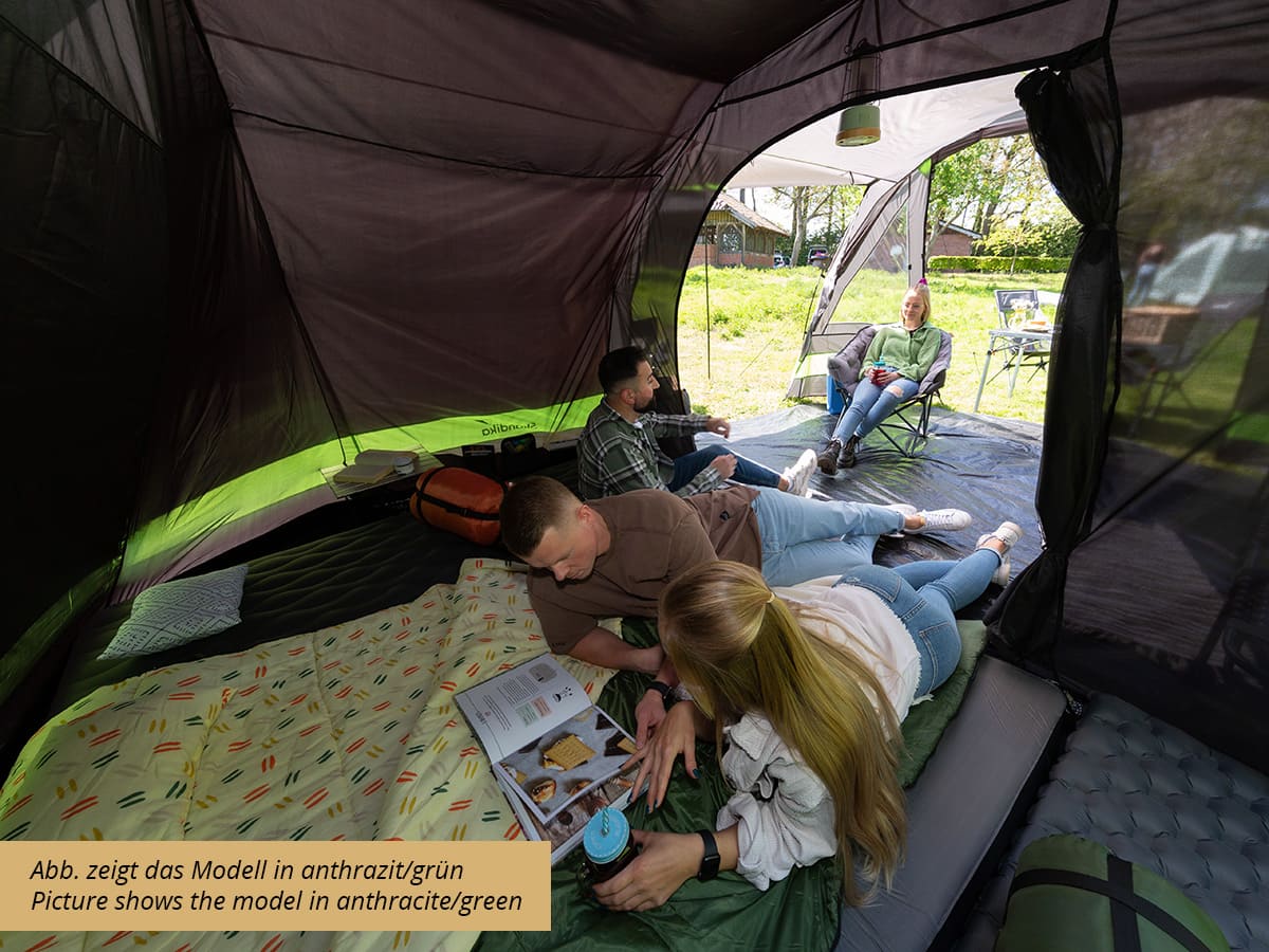 Skandika Kambo 4 Personen Familienzelt Campingzelt