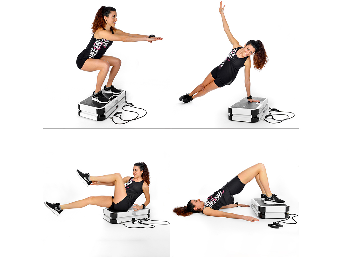skandika Home Vibration Plate 900 Plus Vibrationsplatte 3DVibrationen